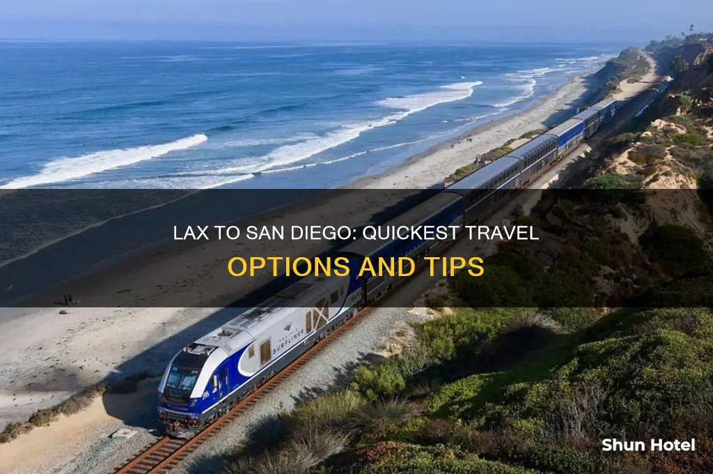 how to get from lax to san diego airport