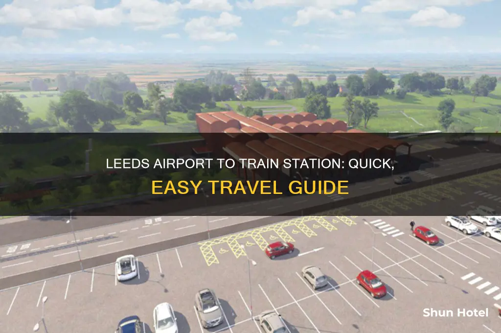 how to get from leeds airport to leeds train station