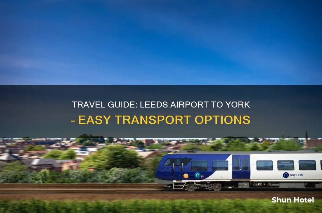 how to get from leeds airport to york