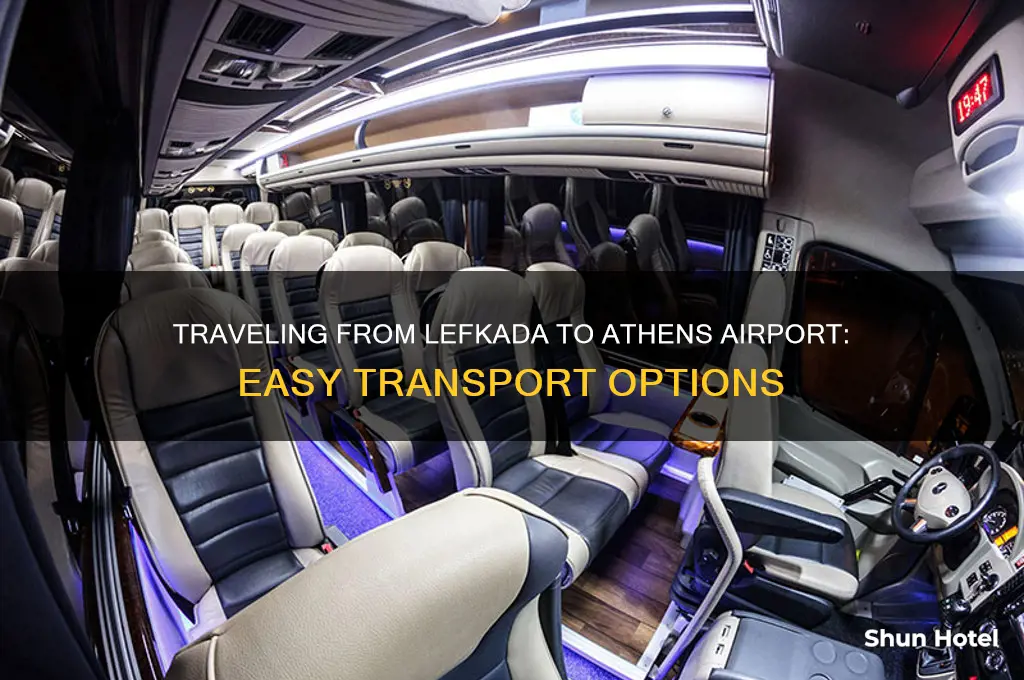 how to get from lefkada to athens airport