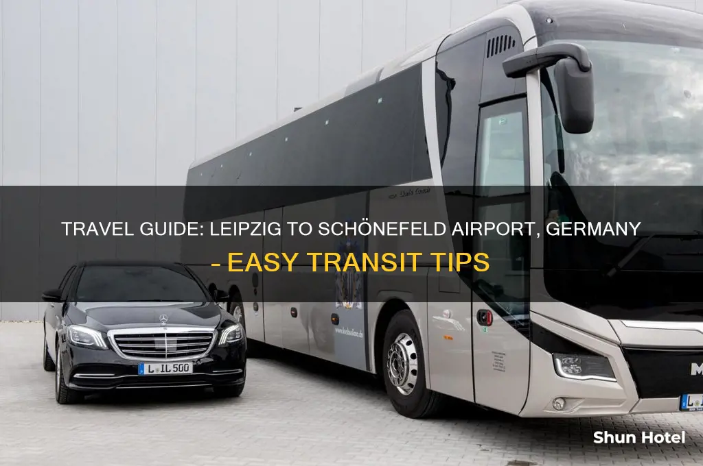 how to get from leipzig to schonefeld airport germany