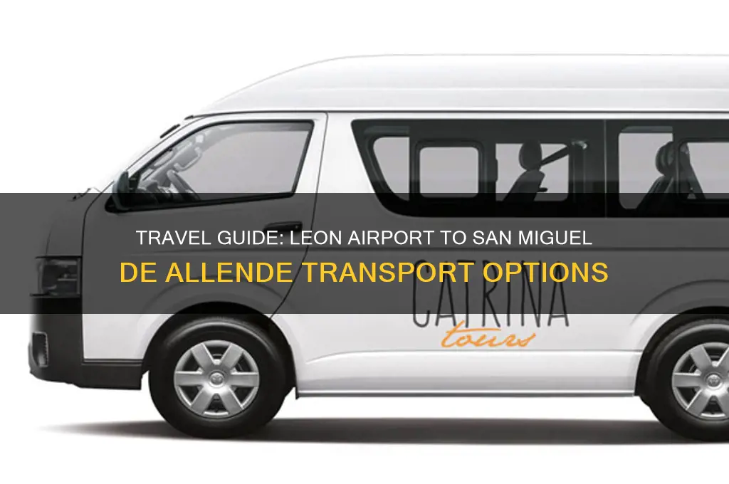 how to get from leon airport to san miguel