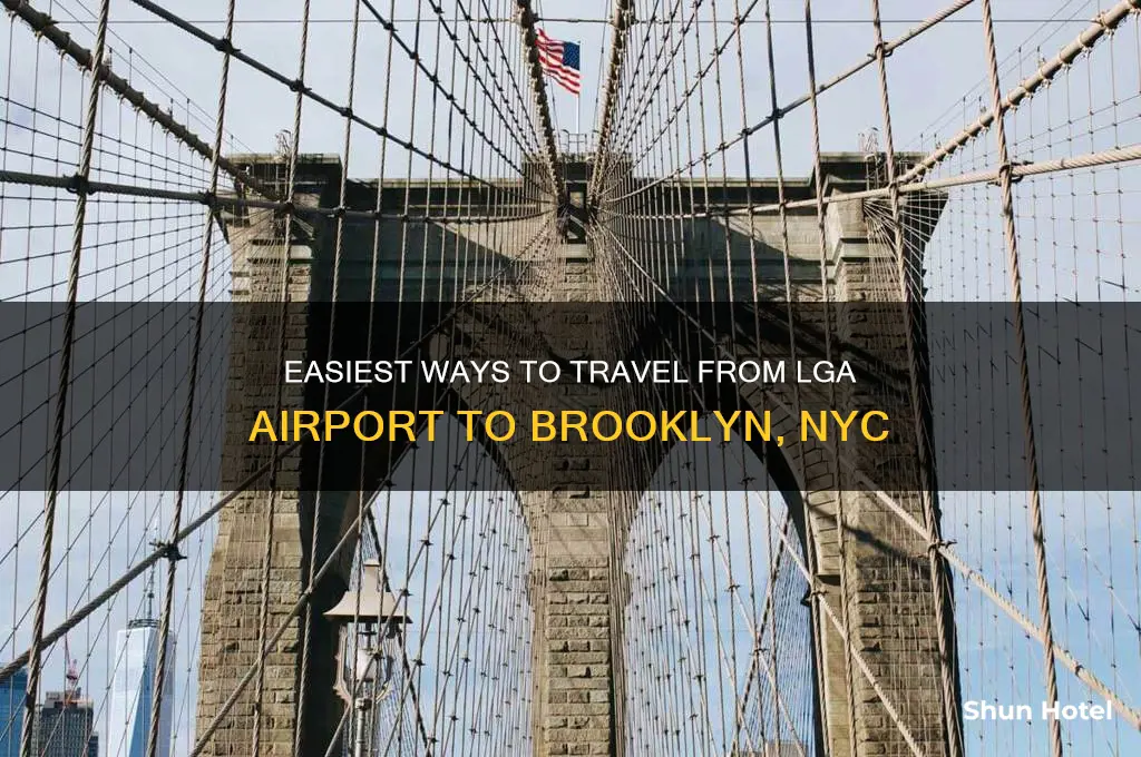 how to get from lga airport to brooklyn