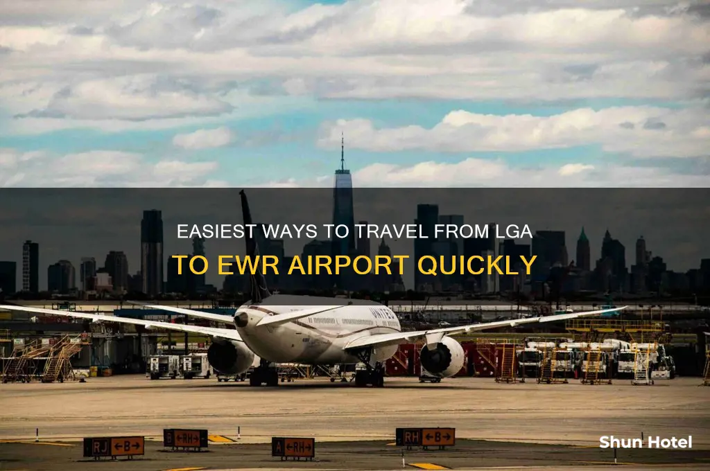 how to get from lga to ewr airport
