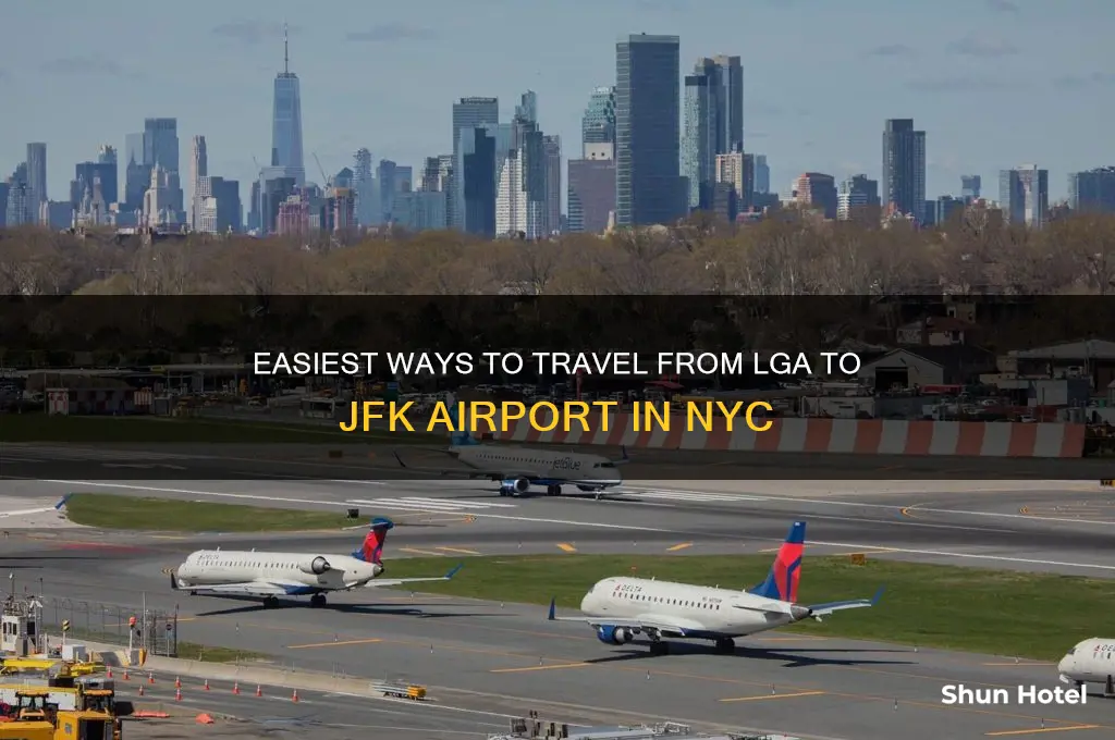 how to get from lga to jfk airport