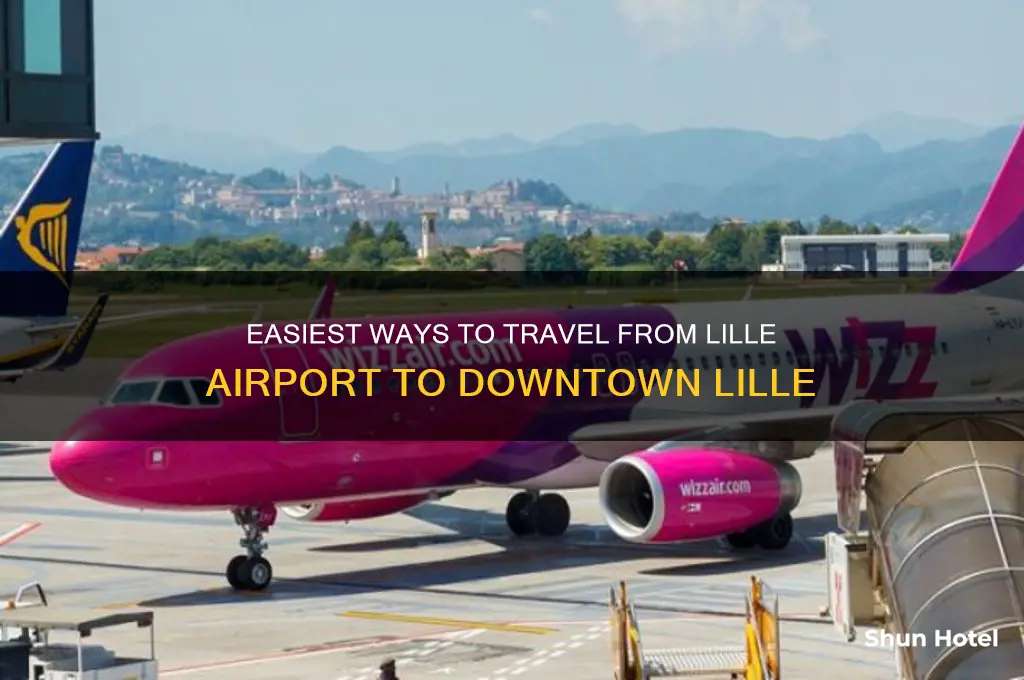 how to get from lille airport to downtown
