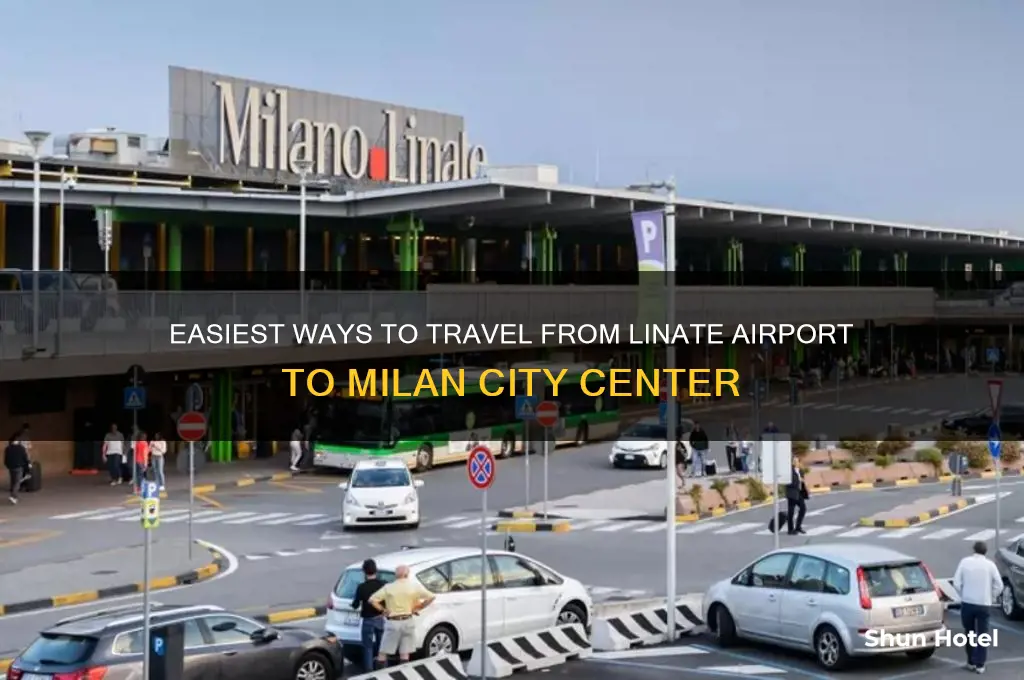 how to get from linate airport to milan