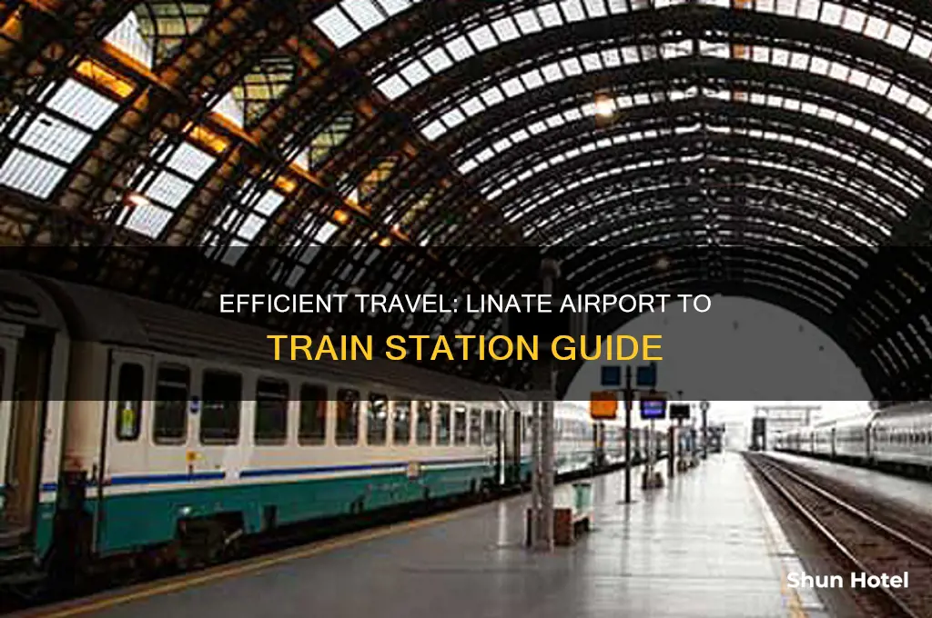 how to get from linate airport to train station