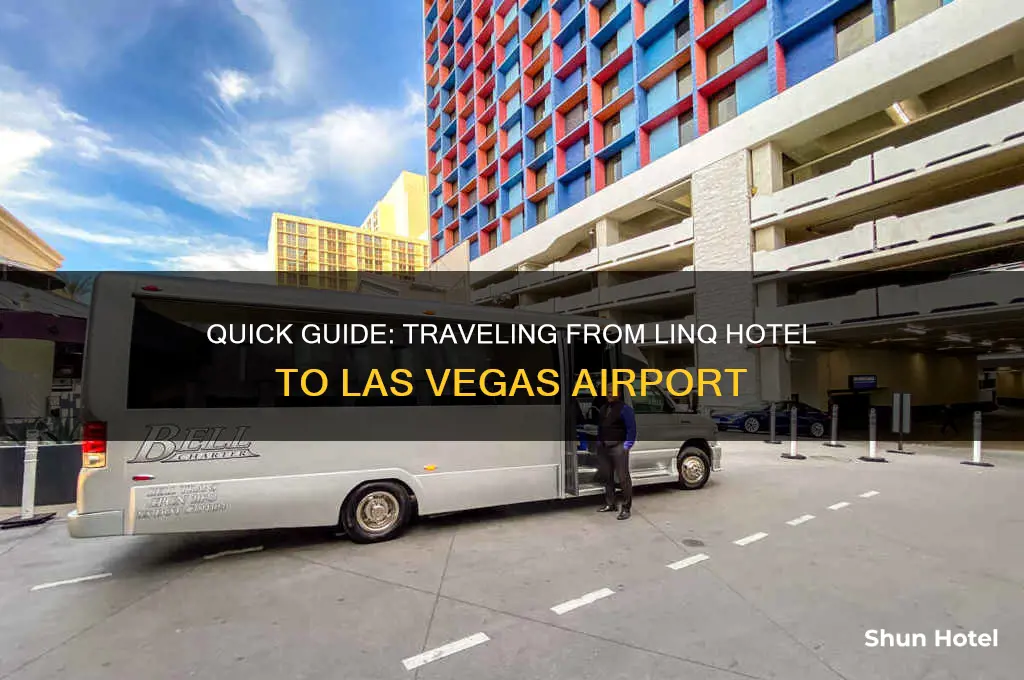 how to get from linq hotel to airport