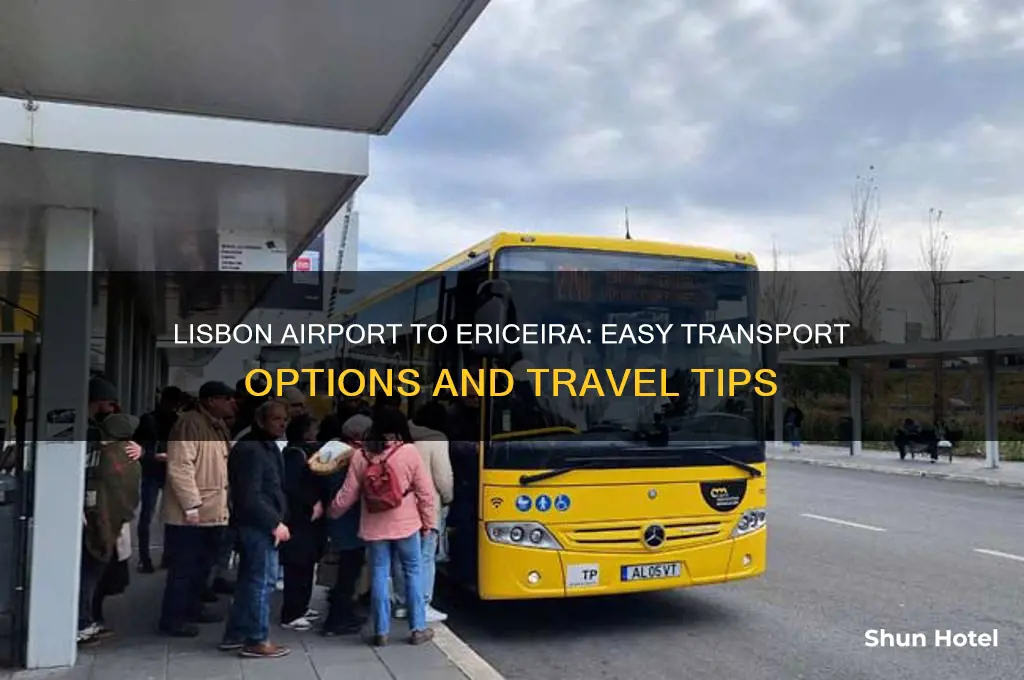 how to get from lisbon airport to ericeira