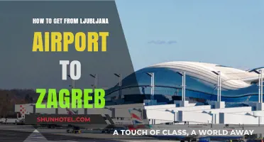 Traveling from Ljubljana Airport to Zagreb: Easy Transport Options