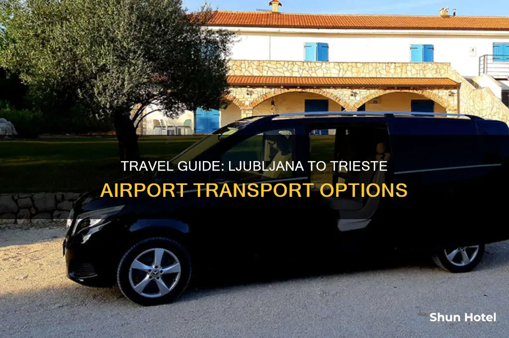 how to get from ljubljana to trieste airport