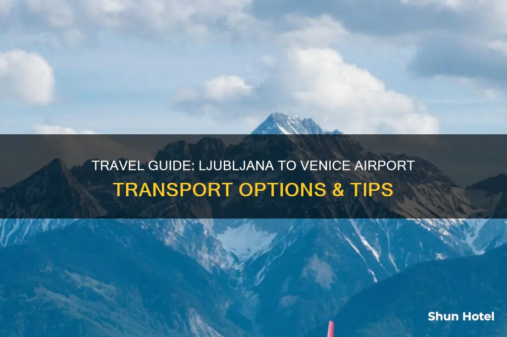 how to get from ljubljana to venice airport