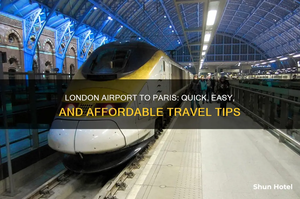 how to get from lodon airport to paris