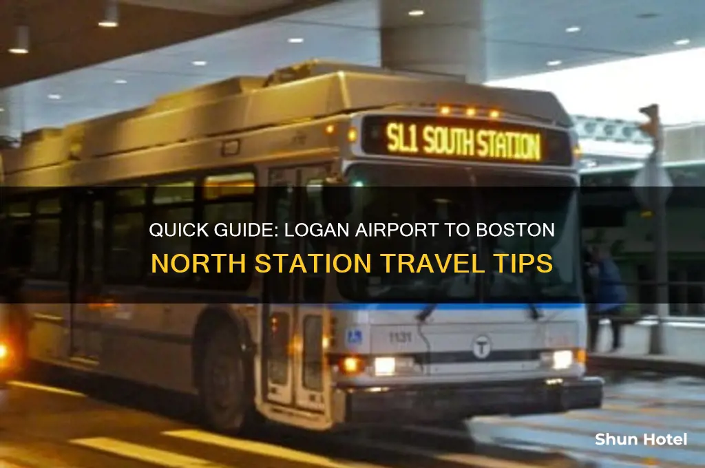 how to get from logan airport to boston north station