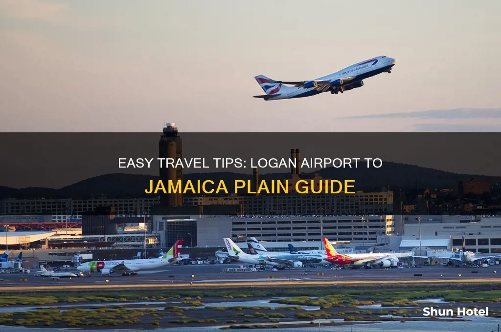 how to get from logan airport to jamaica plain