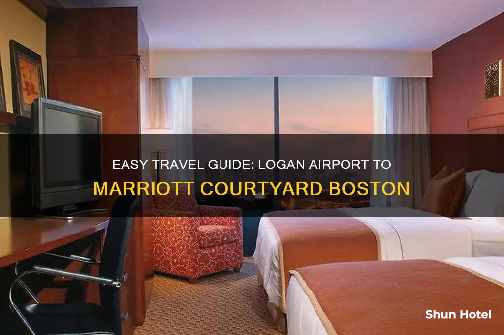 how to get from logan airport to marriott courtyard