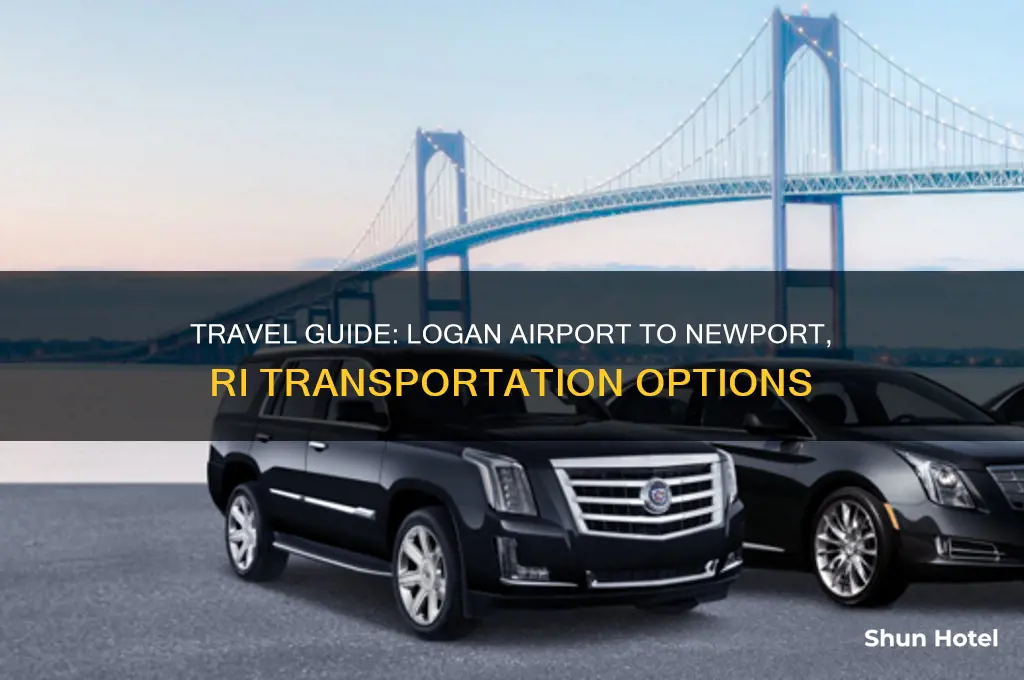 how to get from logan airport to newport ri