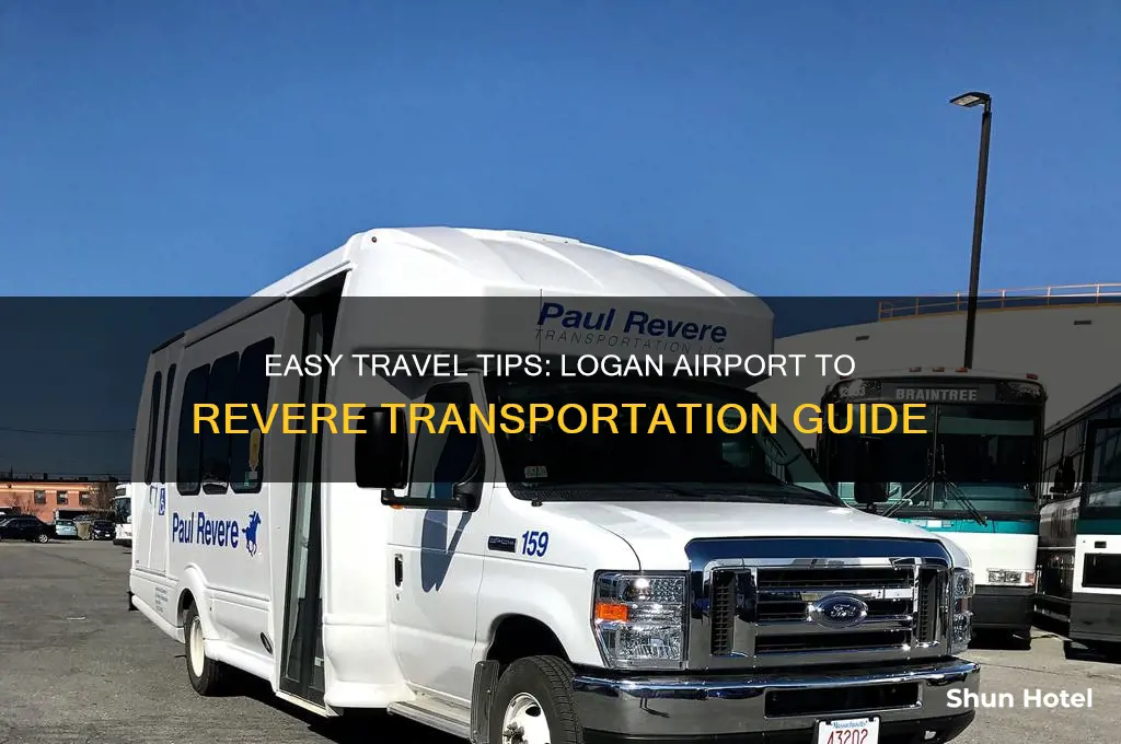 how to get from logan airport to revere