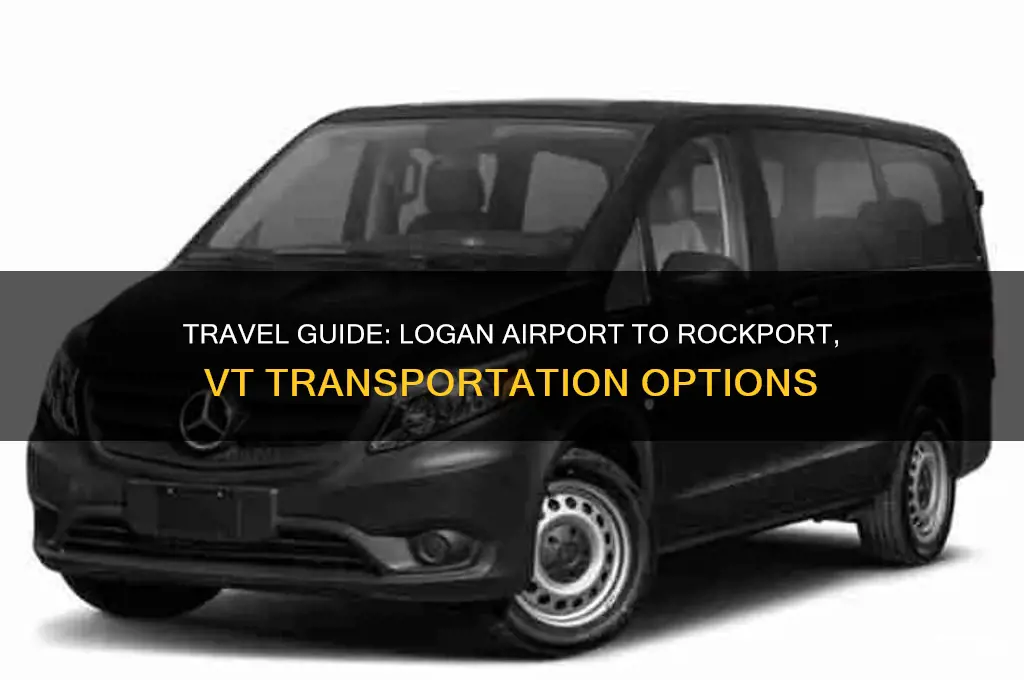how to get from logan airport to rockport vt