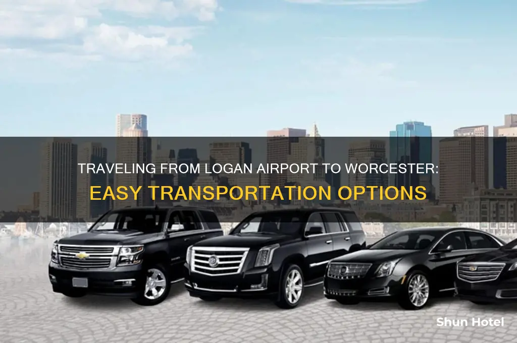 how to get from logan airport to worcester