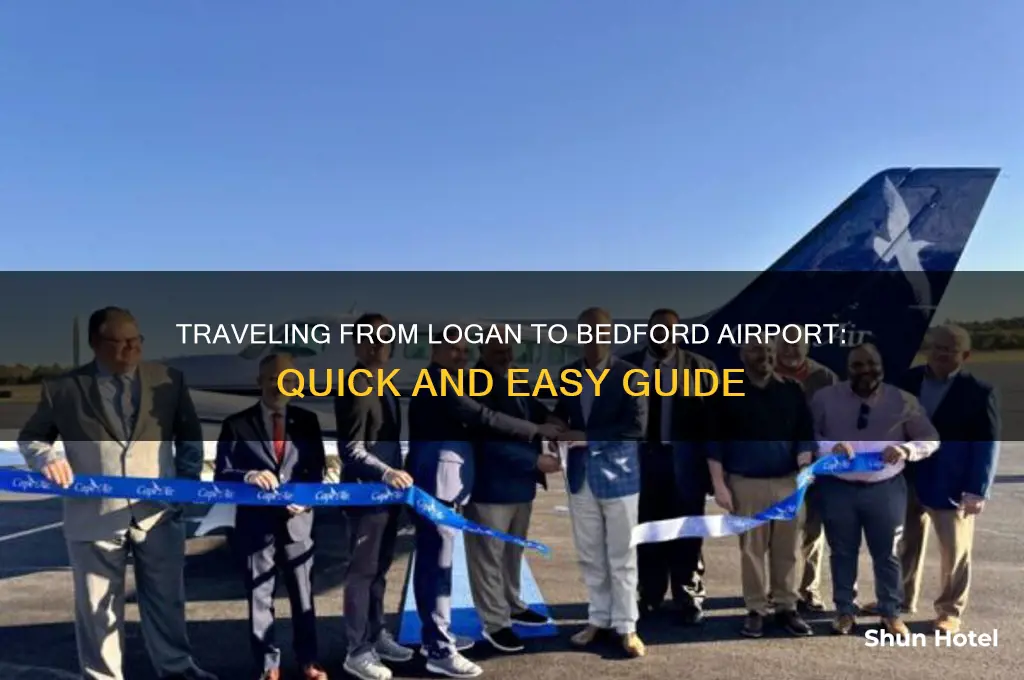 how to get from logan to bedford airport