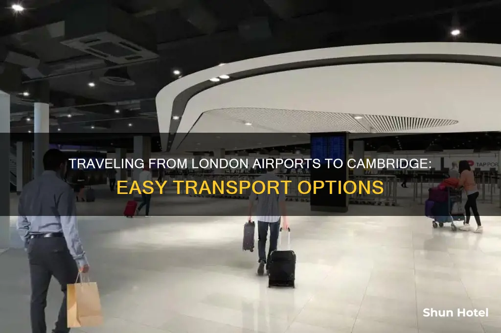 how to get from london airport to cambridge