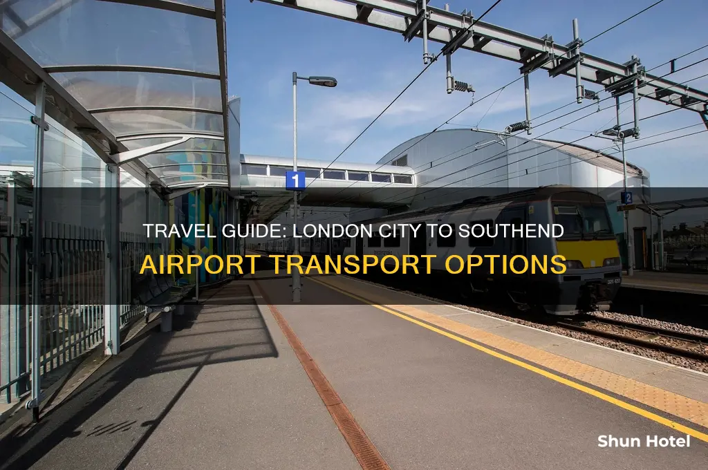 how to get from london city to southend airport