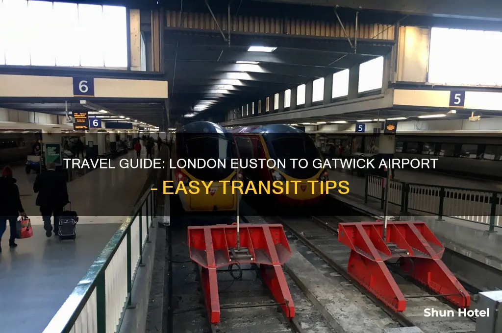 how to get from london euston to gatwick airport