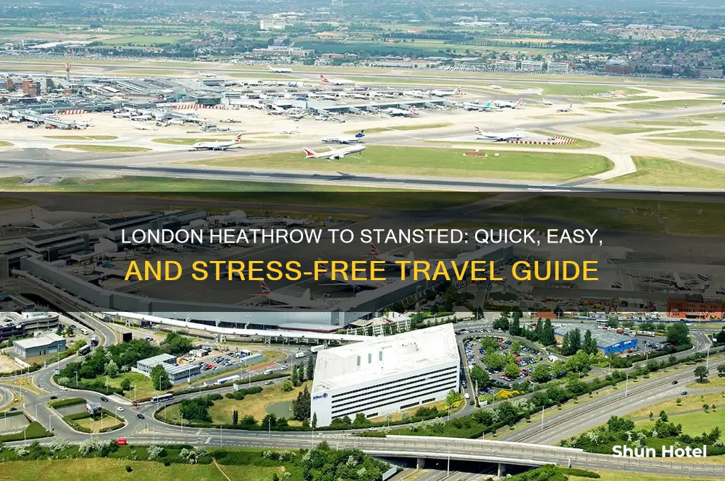 how to get from london heathrow to stansted airport