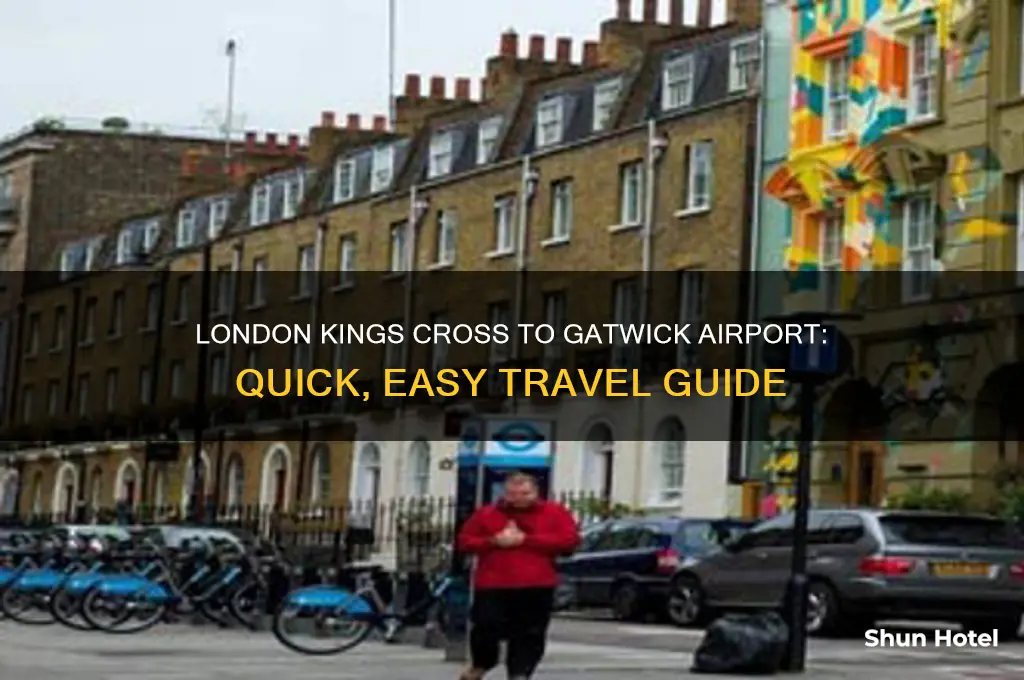 how to get from london kings cross to gatwick airport