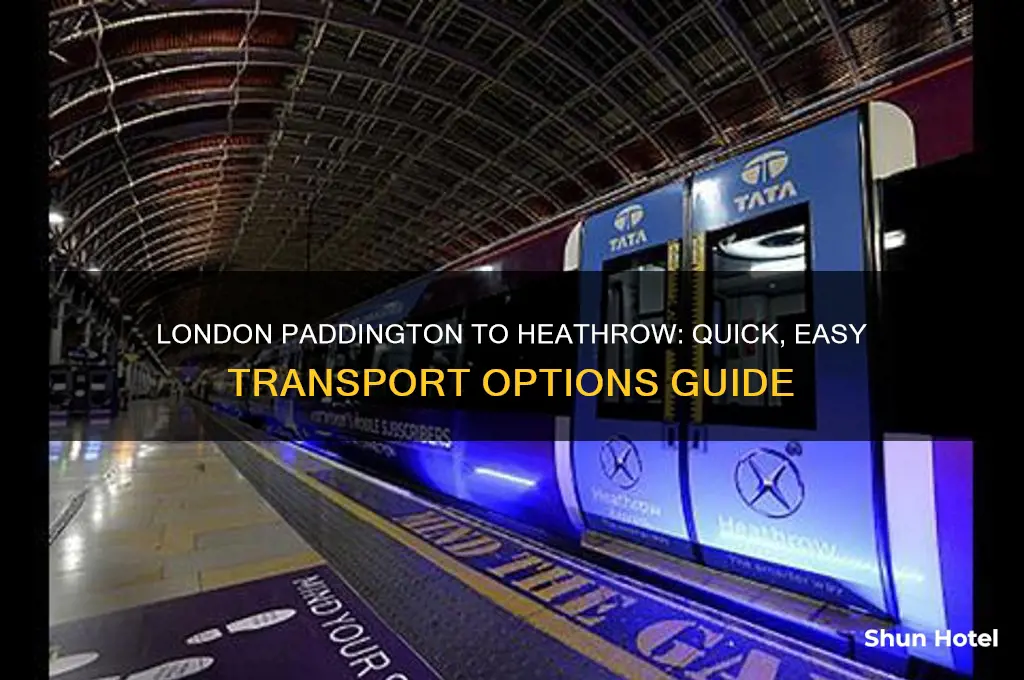 how to get from london paddington to heathrow airport