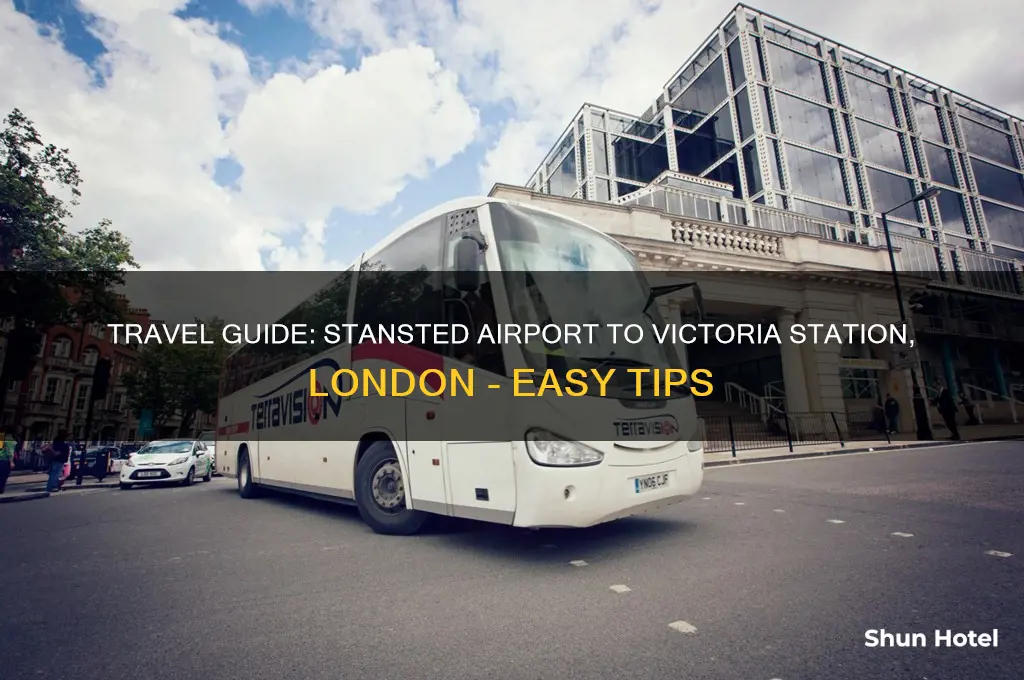 how to get from london stansted airport to victoria station