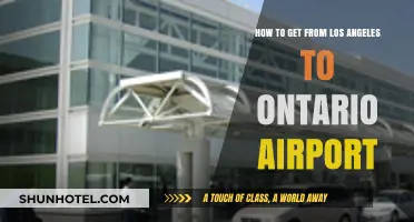 Easiest Ways to Travel from Los Angeles to Ontario Airport