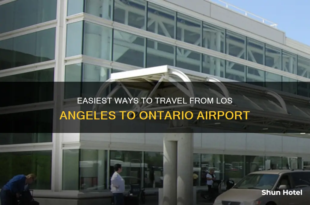 how to get from los angeles to ontario airport