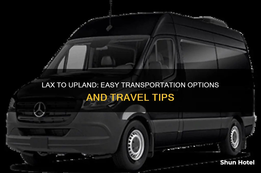 how to get from losa angeles airport to upland