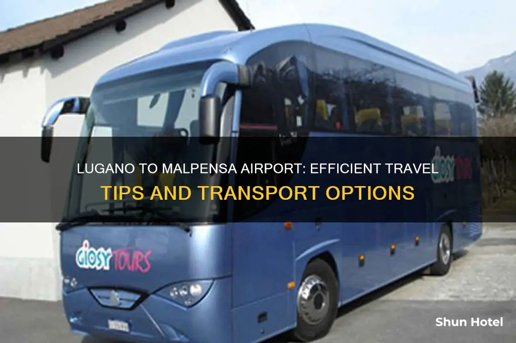 how to get from lugano to malpensa airport