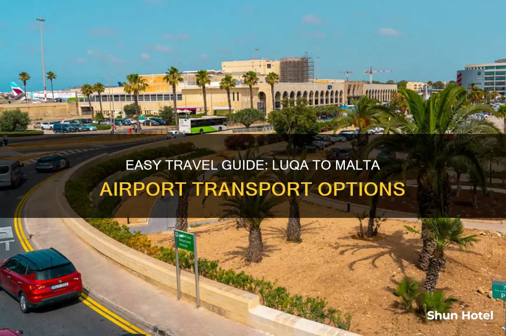 how to get from luqa to mla airport