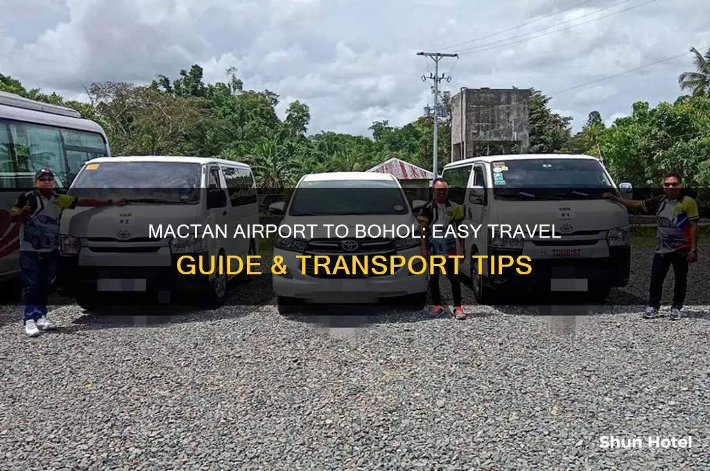 how to get from mactan airport to bohol