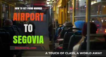 Traveling from Madrid Airport to Segovia: Easy Transport Options