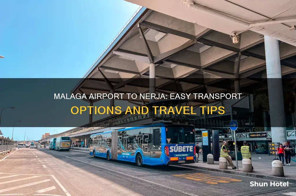 how to get from malaga airport to nerja