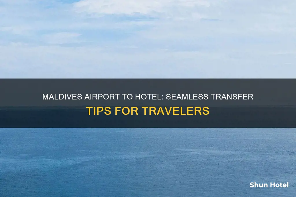 how to get from maldives airport to hotel