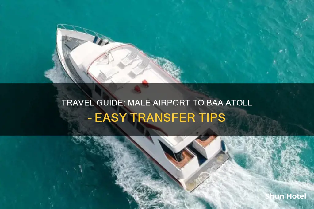 how to get from male airport to baa atoll