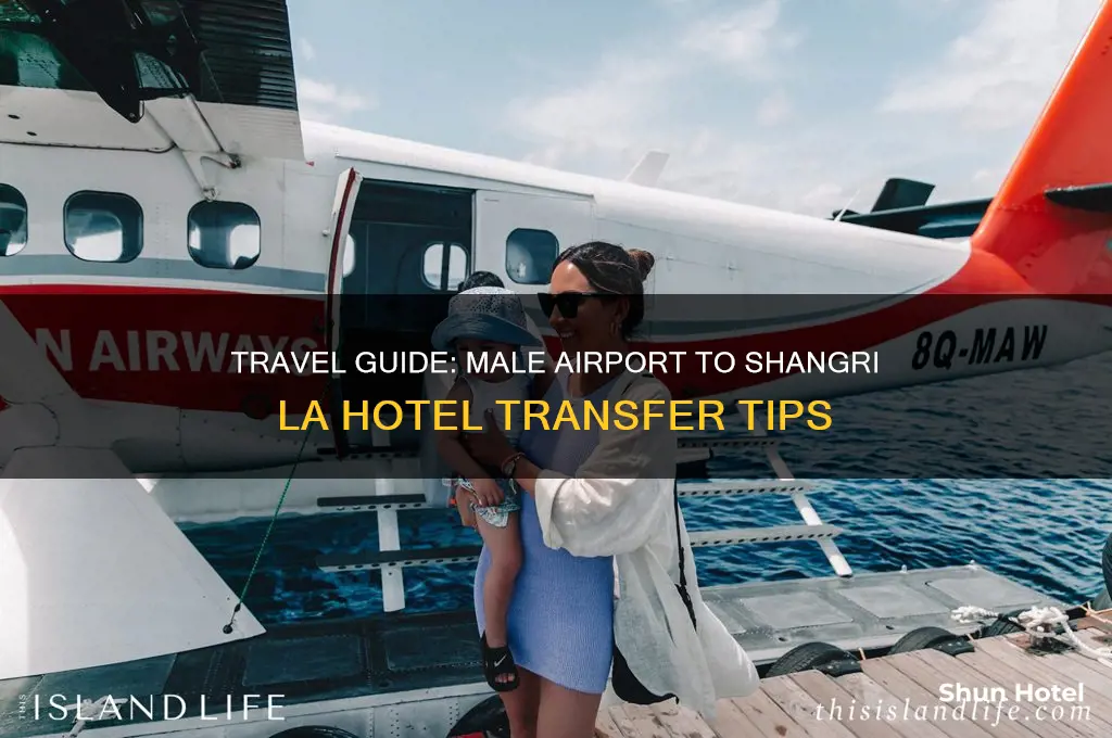how to get from male airport to shangri la hotel