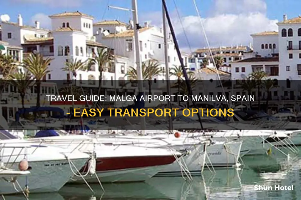 how to get from malga airport to manilva spain