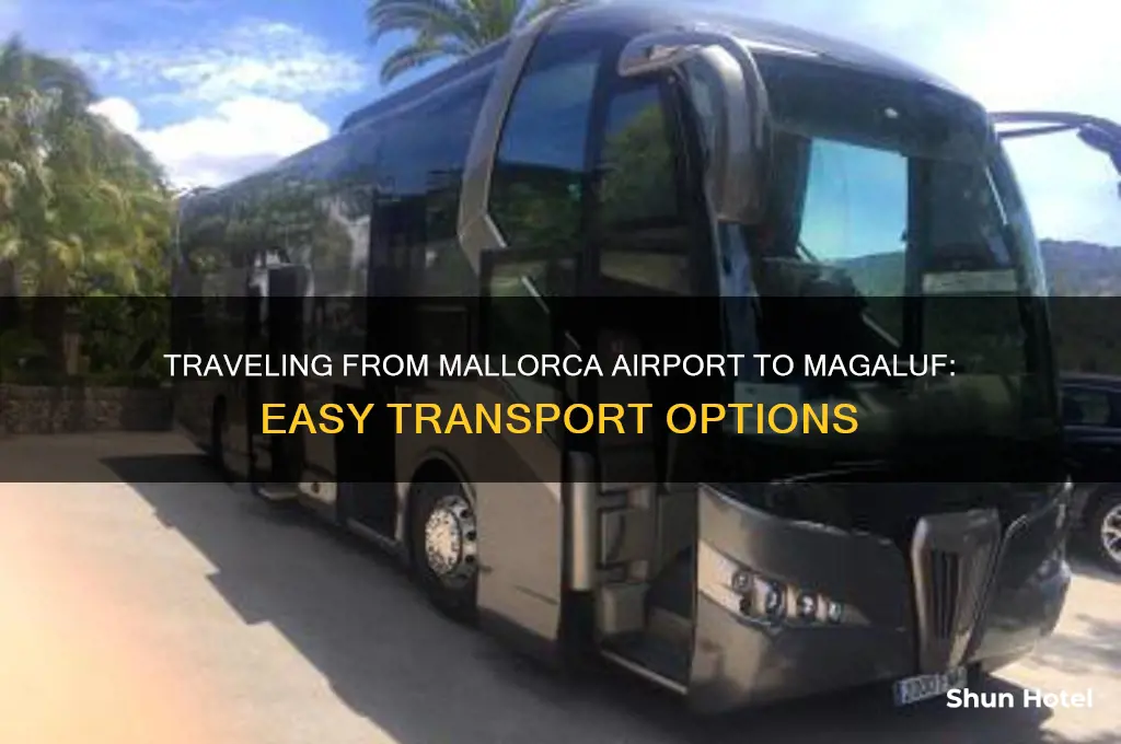 how to get from mallorca airport to magaluf