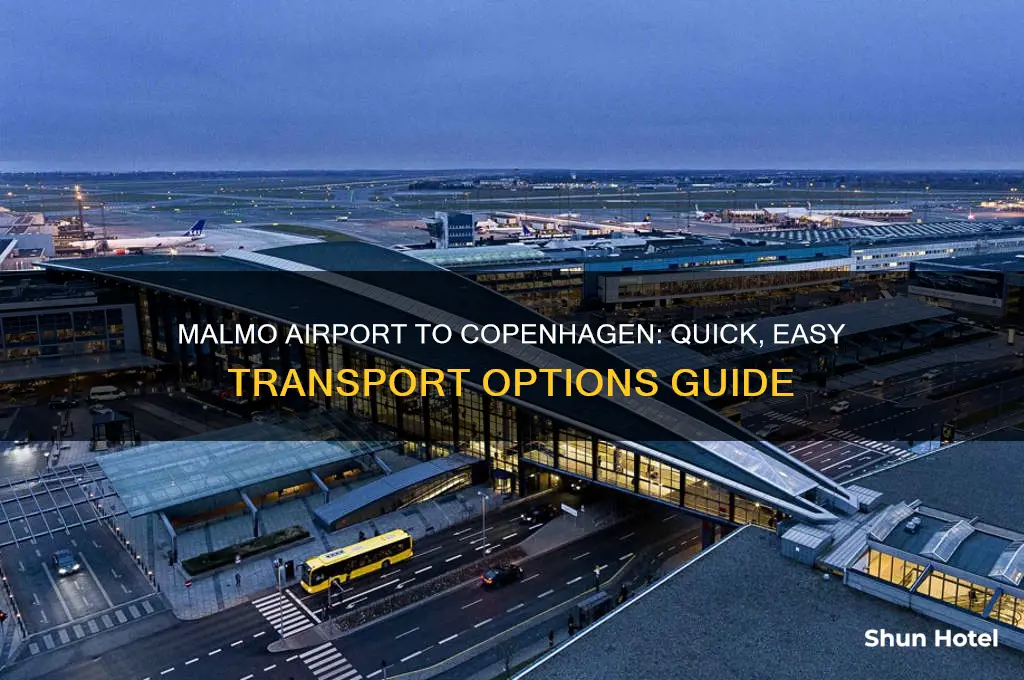 how to get from malmo airport to copenhagen