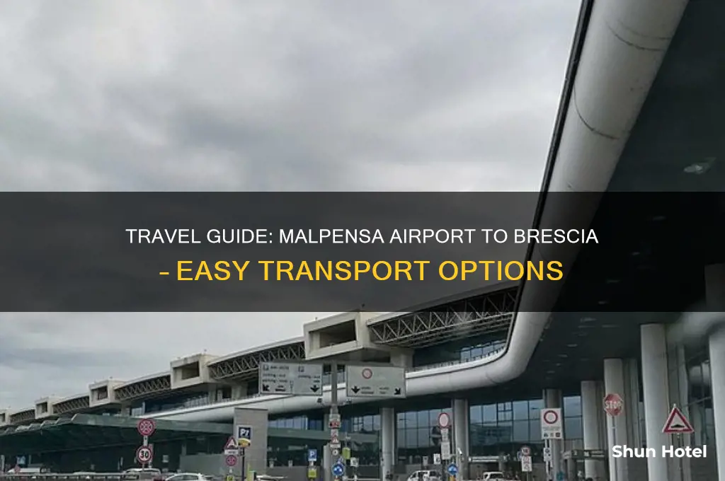how to get from malpensa airport to brescia