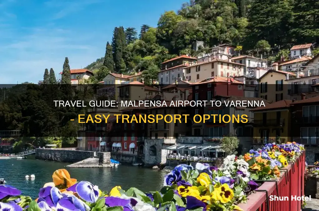 how to get from malpensa airport to varenna