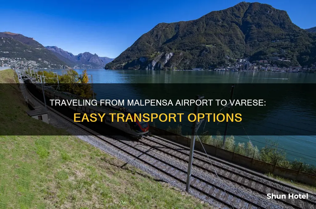 how to get from malpensa airport to varese
